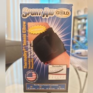 Elbow Tennis THERMADRY S-A GLD Size: SM